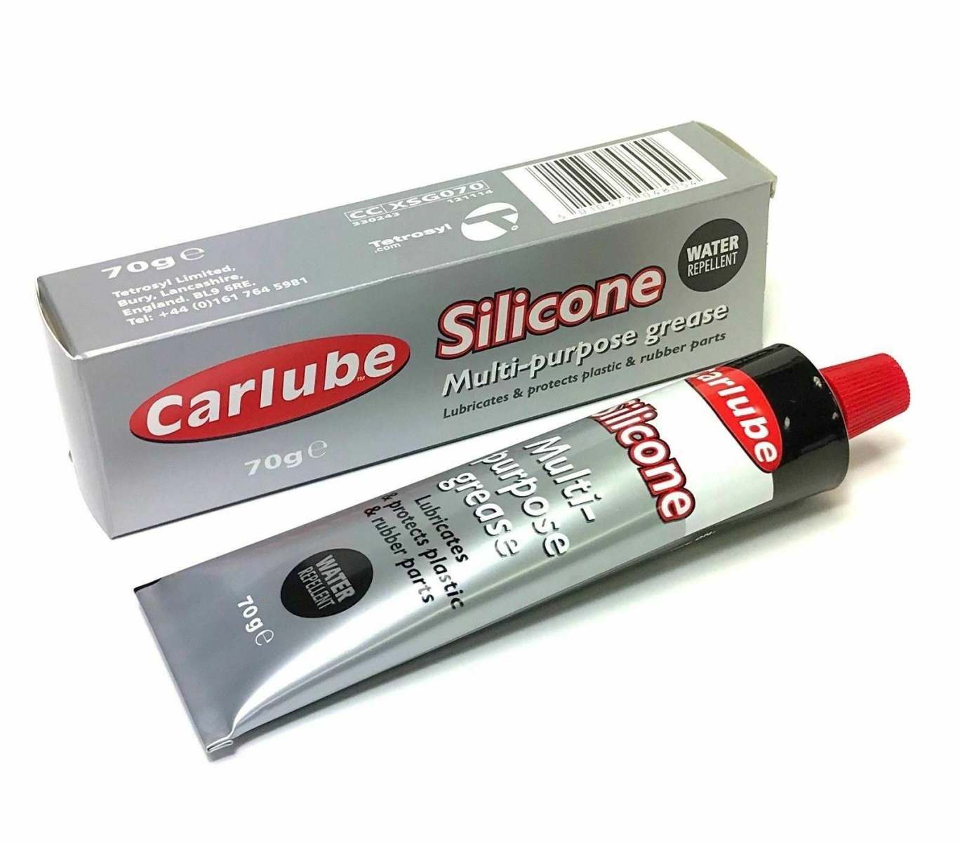 TETROSYL LTD Silicone Grease Multi Purpose Grease Water Repellent Carlube 70g image