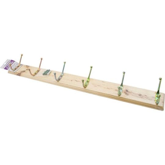 Prima 6 Hook Hat And Coat Rack