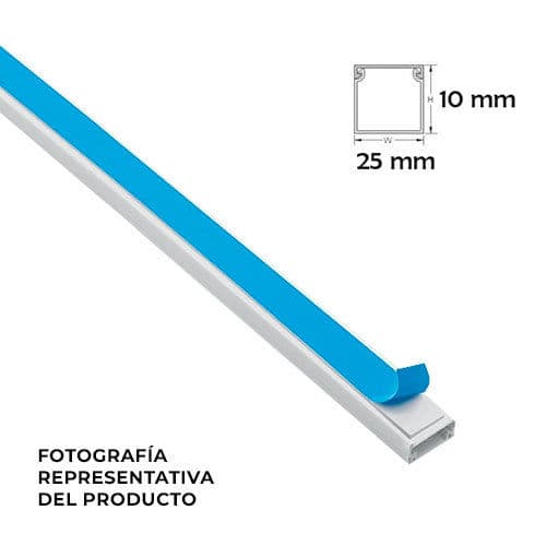 BH Pvc S/adh Trunking White 2m X 25 X 16