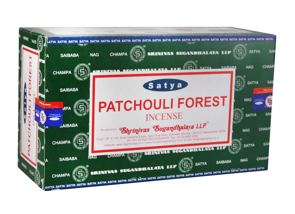 Satya Patchouli forest incense image