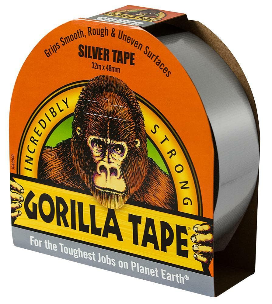 Gorilla Tape 32m X 48mm Silver