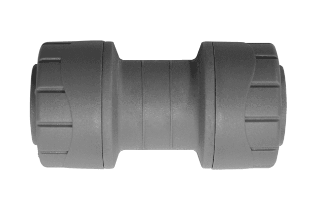 POLYPLUMB 15mm straight coupler