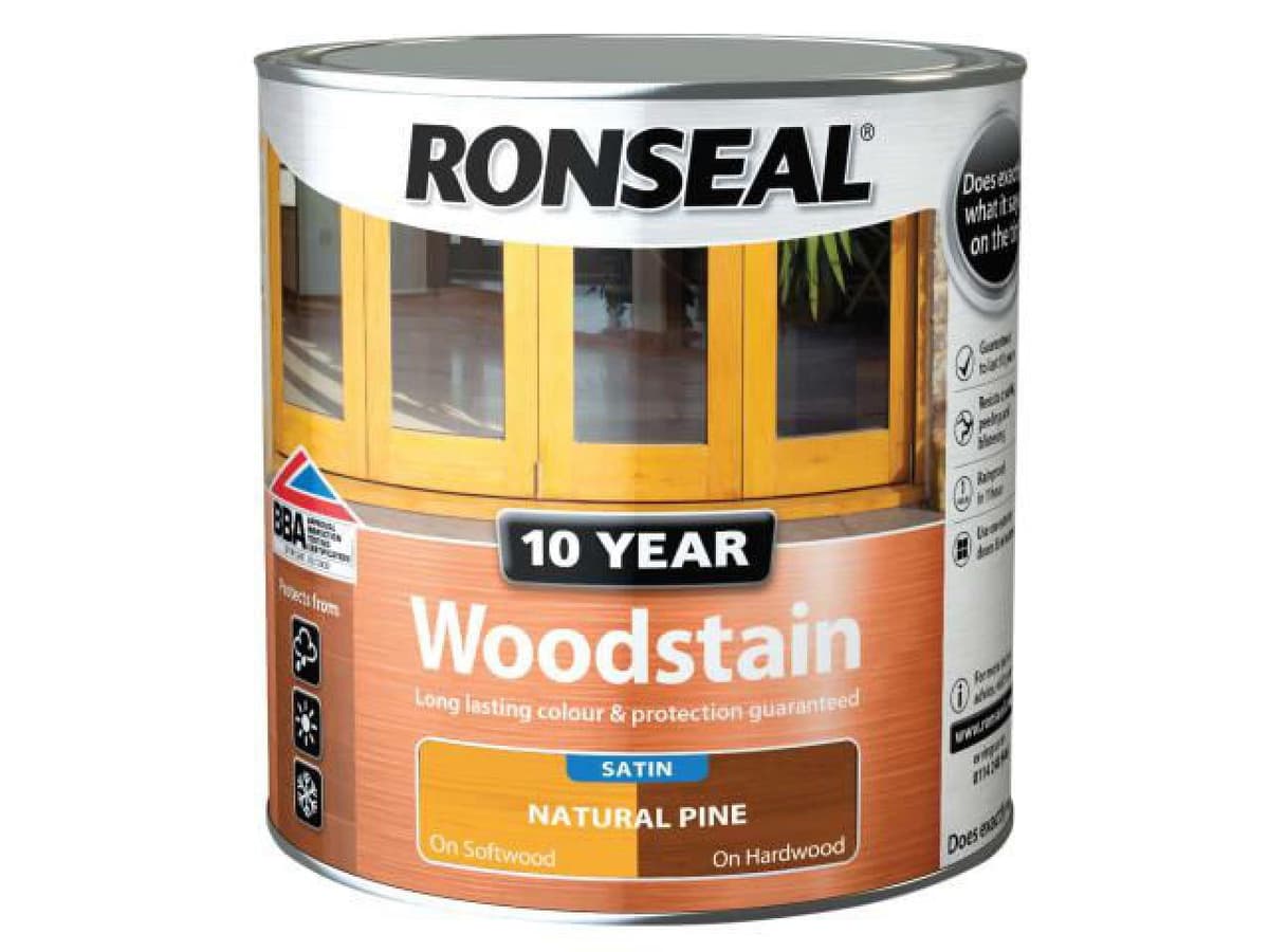 RONSEAL NATURAL PINE 10 YEAR WOODSTAIN 750ML