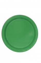 Unique Party 20 Emerald Green 7" Plates