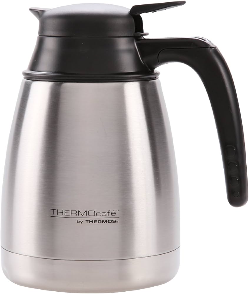 Thermos ThermoCafé Carafe, Stainless Steel, 1.0 L image