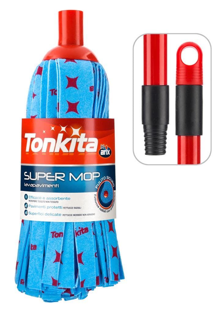 Tonkita Super Mop+ Handle Non Woven