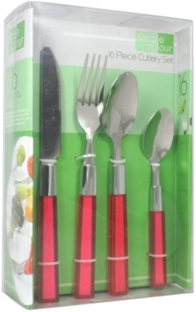 Zodiac Colours 16pc Cutlery Set
