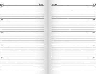 Tallon a5 5 year open diary