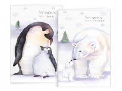 10 PORTRAIT WATEROLOUR ANIMAL CARDS