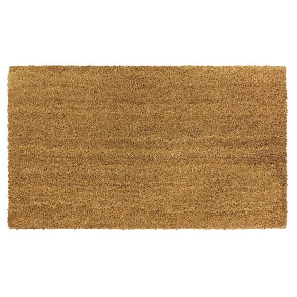 Manor Plain Latex Coir Doormat 40 x 60cm