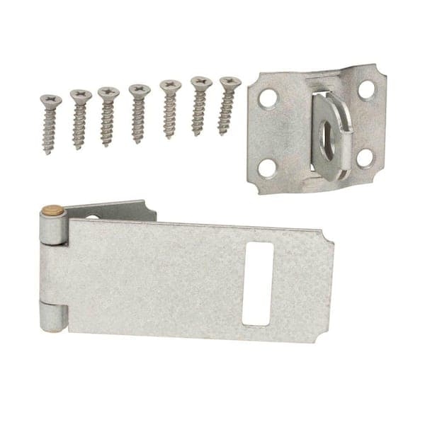 SAFETY HASP & STAPLES (GALVANISED) 100mm (4'')  PK50