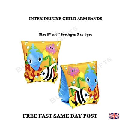 Kandy Toys Deluxe Arms Bands 9" X 6" (ages 3-6) In