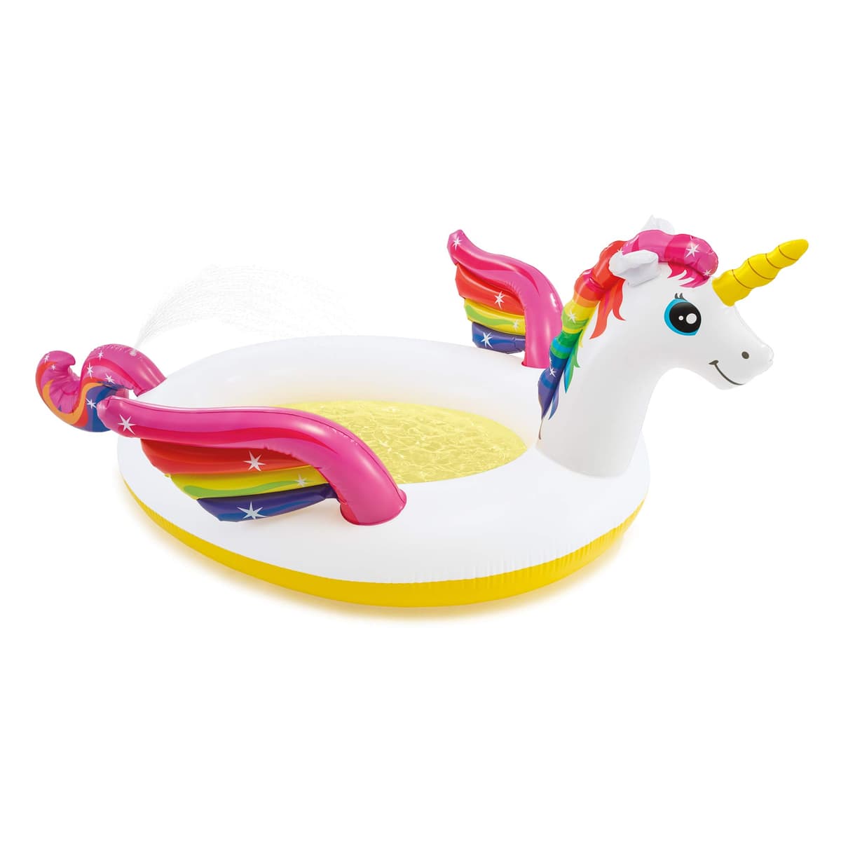 Kandy Toys Mystic Unicorn Spray Pool 107" X 76" X 4