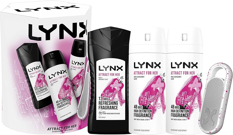LYNX ATTRACT FOR HER DUO + SHOWER SPEAKER GIFT image