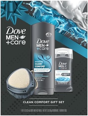 XXXX Dove Men+Care Gift Set with Shower Tool image