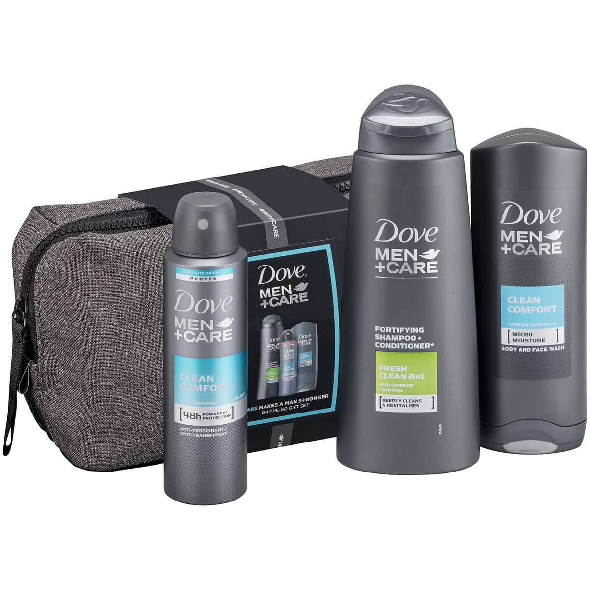 Dove Men+Care Ultimate Wash Bag Gift Set