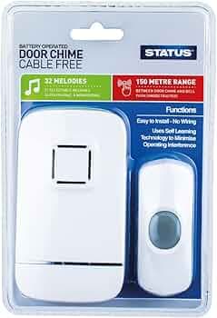 STATUS  plug-in Door Chime Cable Free (spdccfb3)