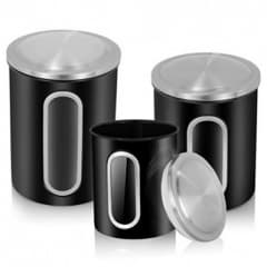 Accurate Air Seal Tea/Coffee/Sugar 3pc Set