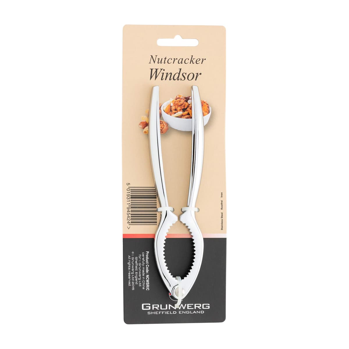 Grunwerg  Matt  Metalic Body Nutcracker
