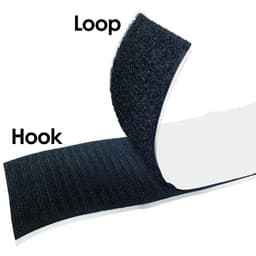 Ryson 4pk Self Adhesive Hook & Loop 1
