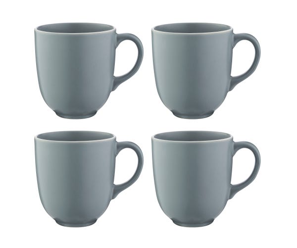 Rayware Mason Cash Classic Collection Grey Set Of 4 Mugs   Xxxx image