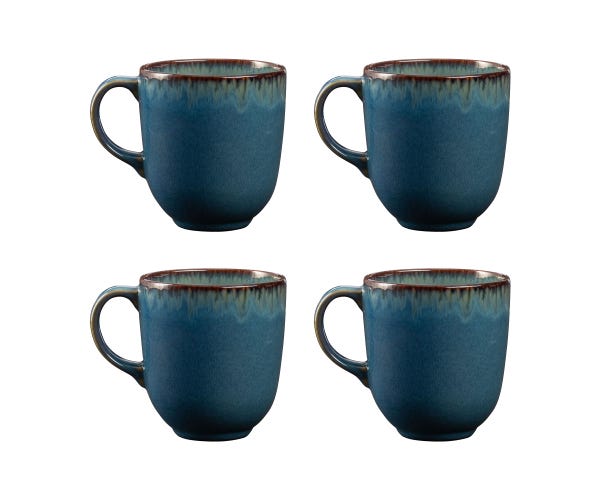 Rayware Mason Cash Classic Collection Blue Set Of 4 Mugs image