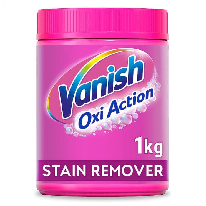 Vanish 1Kg Oxi Action Powder PINK UK 