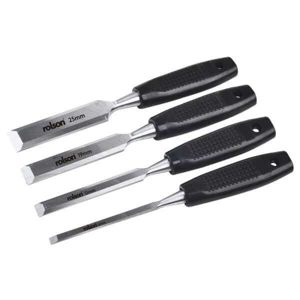 Rolson  4pc Wood Chisel Set56159