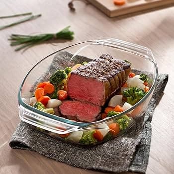 Pyrex deep grey Oval roaster 30 x 20cm (SG30OR4/7046)