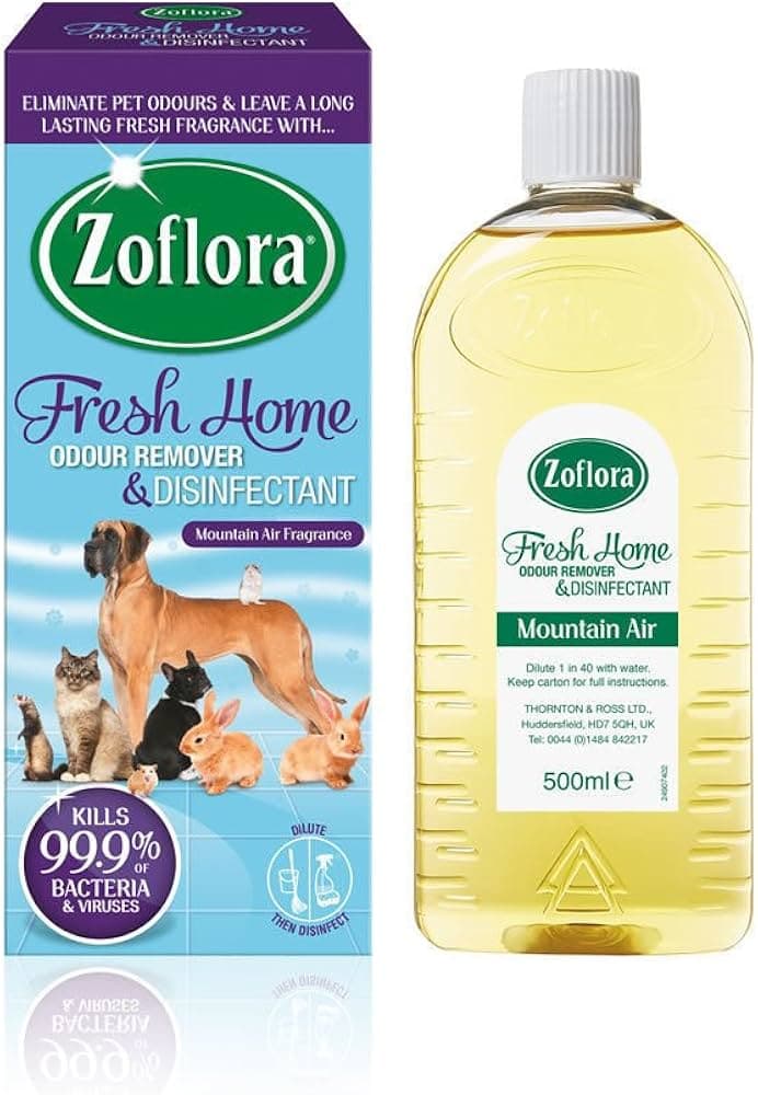 ZOFLORA 500ML FRESH HOME ODOUR REMOVER+ DISINFECTANT