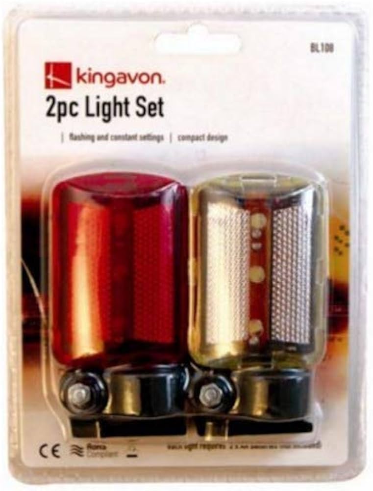 Blackspur 2pc Led Bike Light Set image