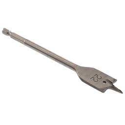Am-Tech 22MM X 152MM  QUICK CHANGE FLAT WOOD BIT F1414 1