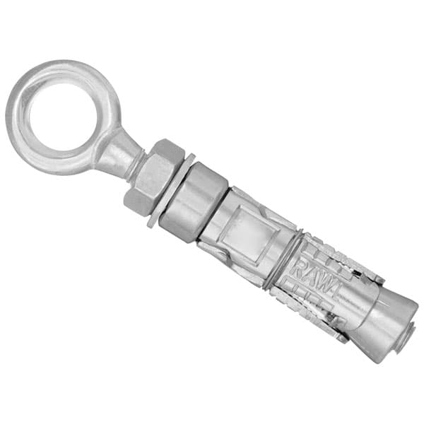 Rawlplug R-RBL Rawlbolt Shield Anchor Eye Bolt M6 BAG OF 5