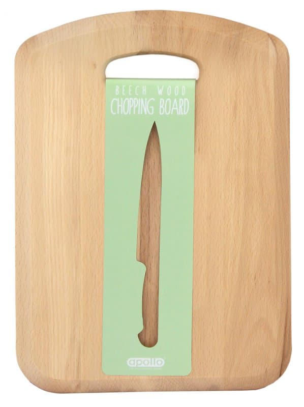 Apollo Beech Kitchen Chopping Board (34cm x 24cm x 2cm)