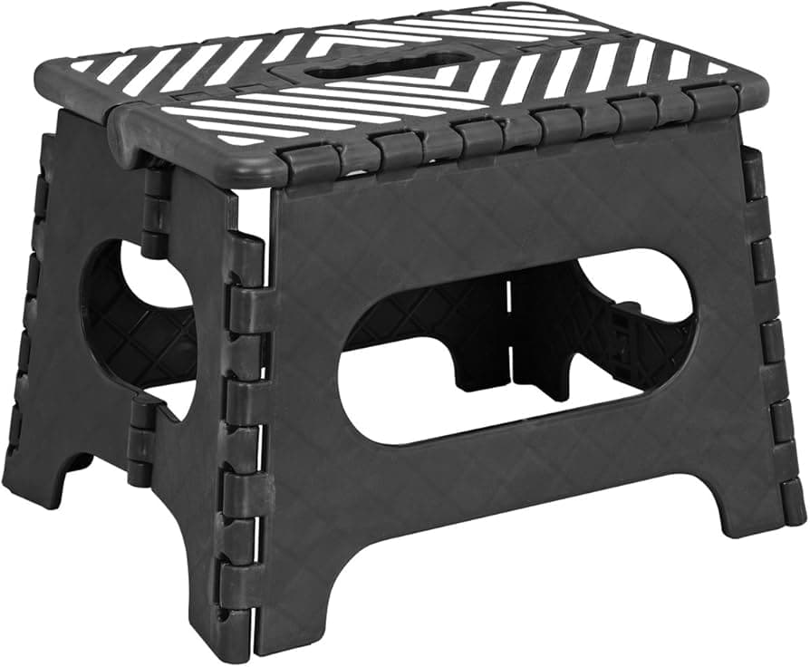 ZM Osh Tall Plastic Folding Step Stool