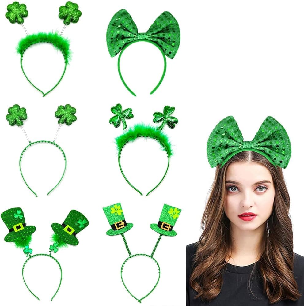 Unique Party 4 Fl St Pats Headband