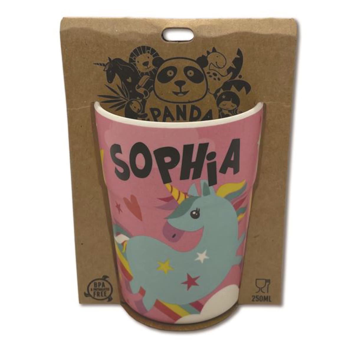 Unicorn Bamboo Travel Mug - NS100319		
