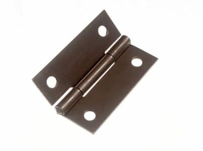 BULK HARDWARE - HINGE BUTT STEEL SELF COLOUR 50MM