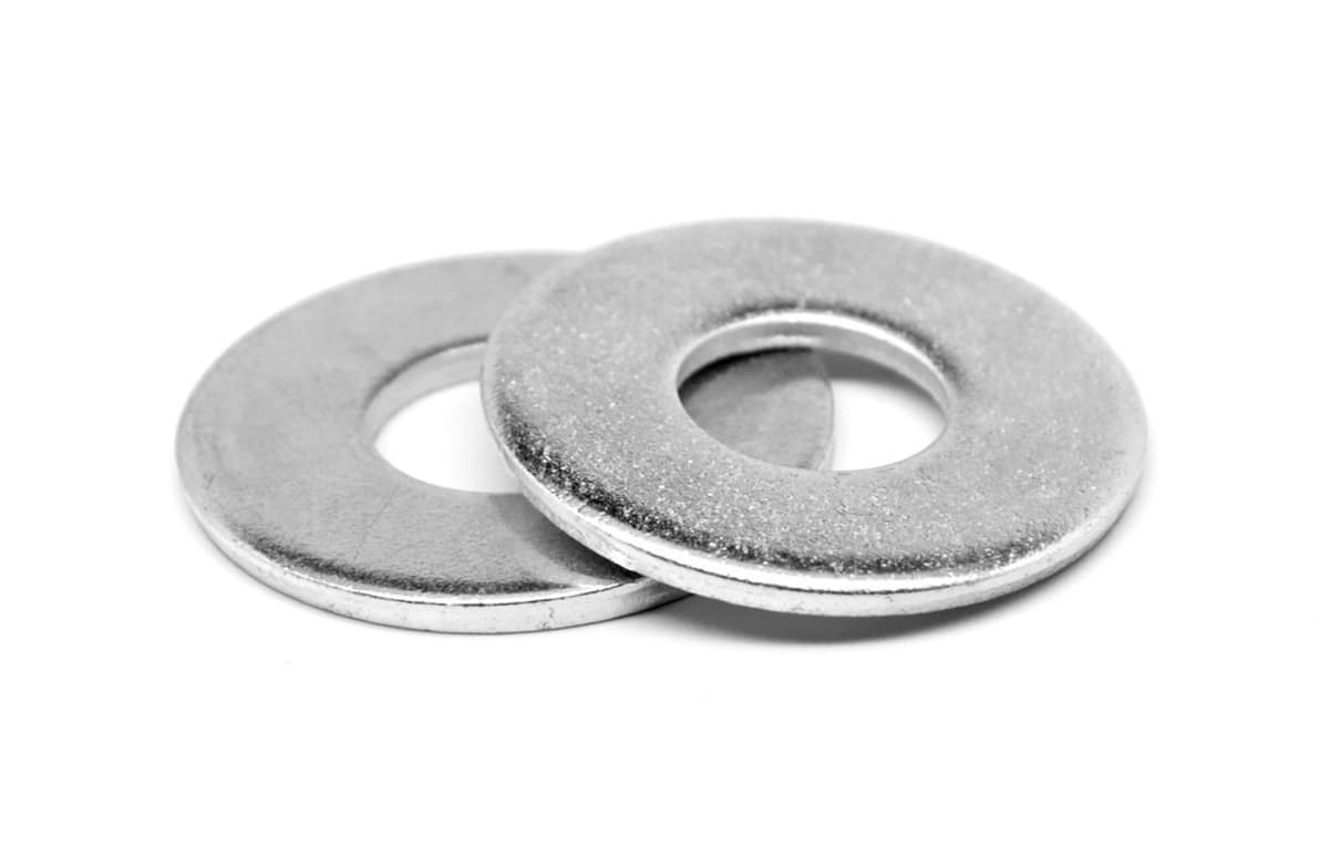 BULK HARDWARE - WASHER FLAT STEEL BZP M6