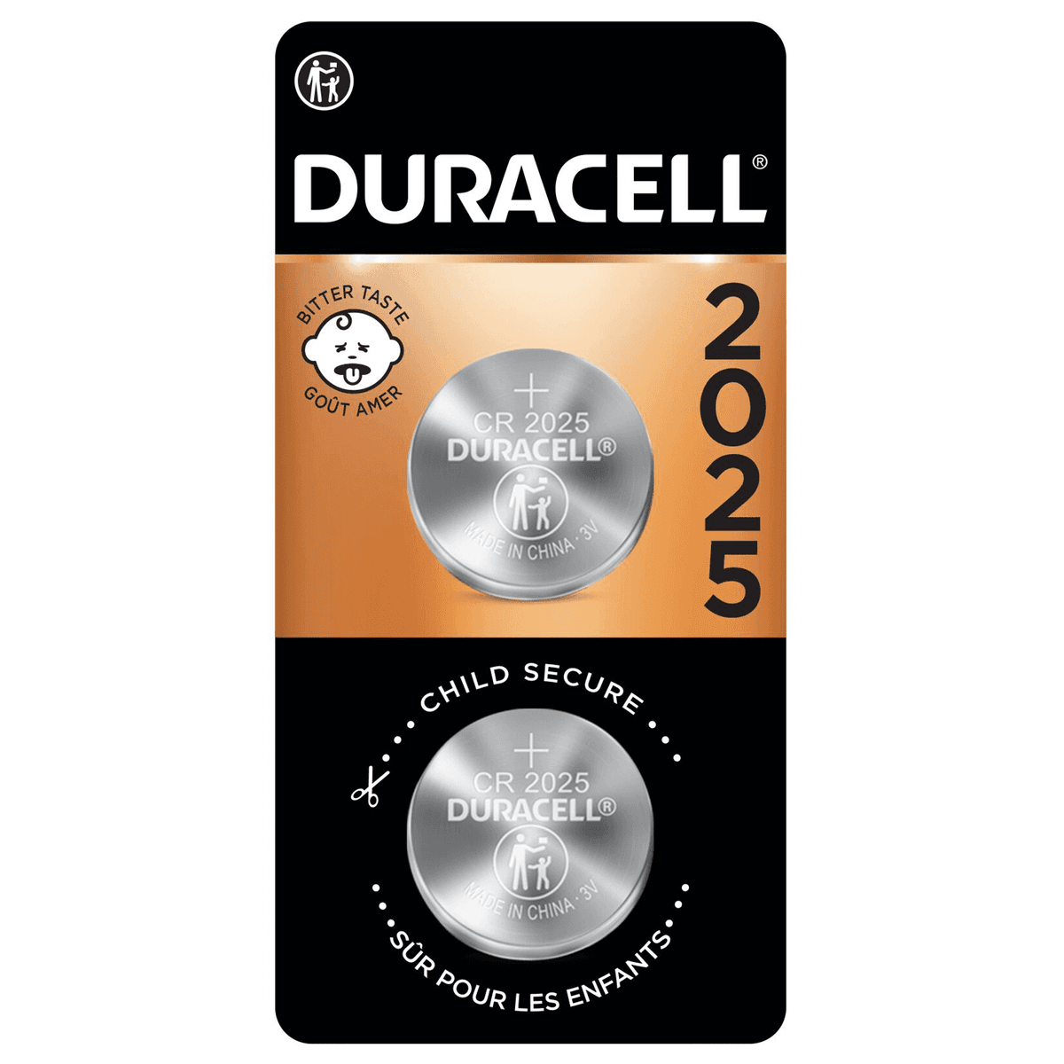 Duracell 2025 Lithium 2pk