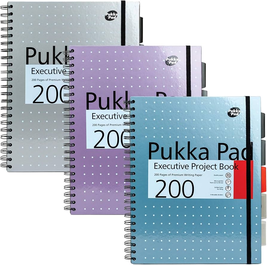PUKKA PAD A4 Metallic Project Book image