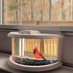 Window Bird Feeder 1