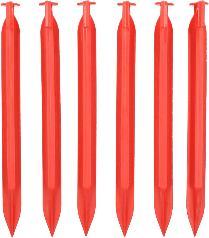 Redwood Leisure Plastic Tent Pegs 6pcs- image
