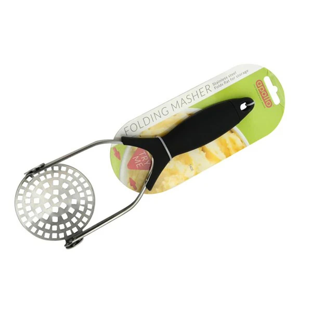 APOLLO POTATO MASHER Stainless Stell  FOLDING