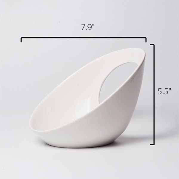 Apollo Salad Bowl Oval CREAM