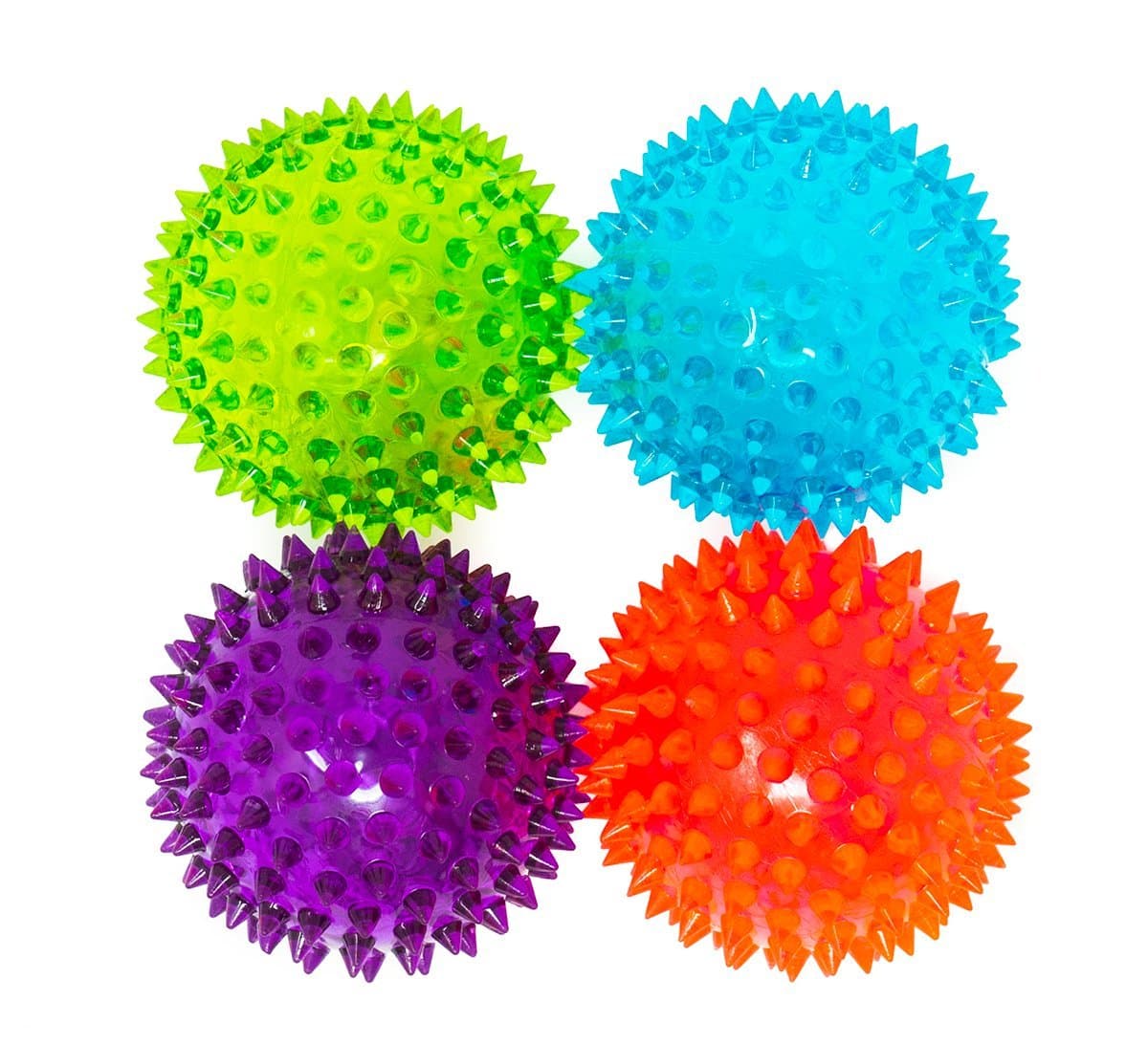 HTI  LIGHT-UP SPIKEY BALL (65MM)
