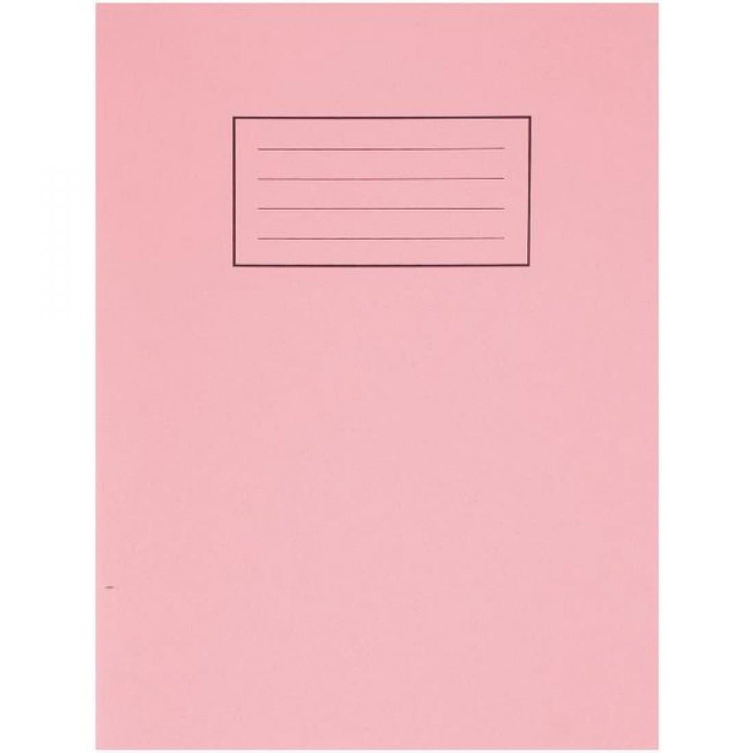 Silvine A5 Exercise Book 40 PLAIN PINK (EX112) - 