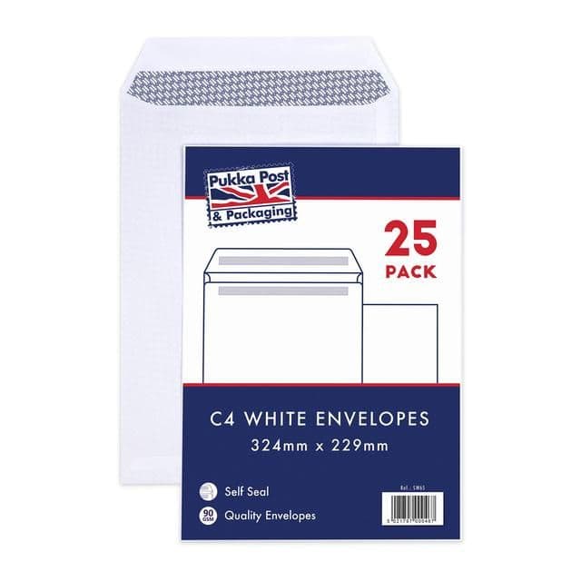 PUKKA PAD C4 ENVELOP PACK OF 25 