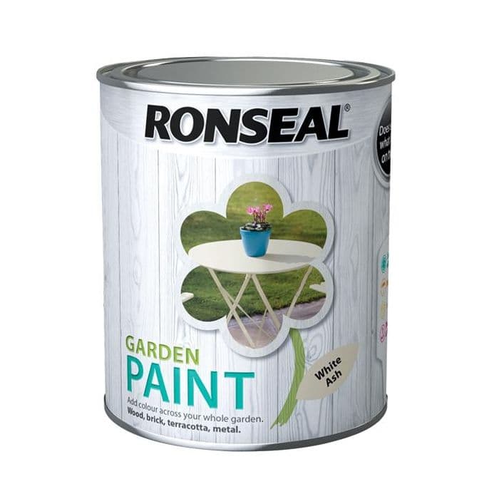Ronseal Garden Paint White Ash 2.5 Litre