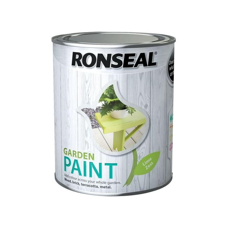 Ronseal Garden Paint Lime Zest 250ml